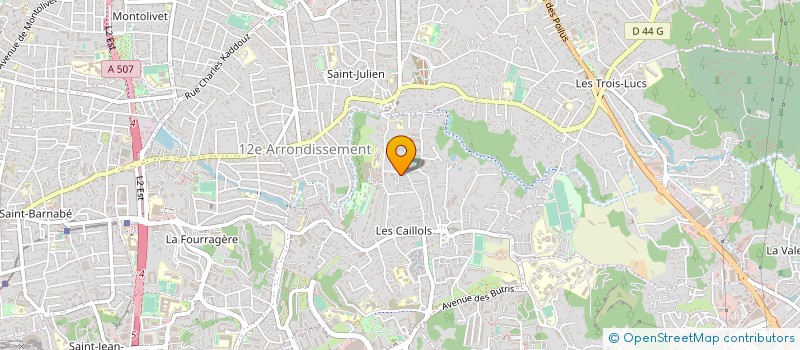 localisation de l'entreprise TOPDOWN à MARSEILLE