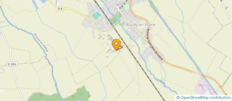 localisation de l'entreprise TOPEKA à BRAZEY-EN-PLAINE