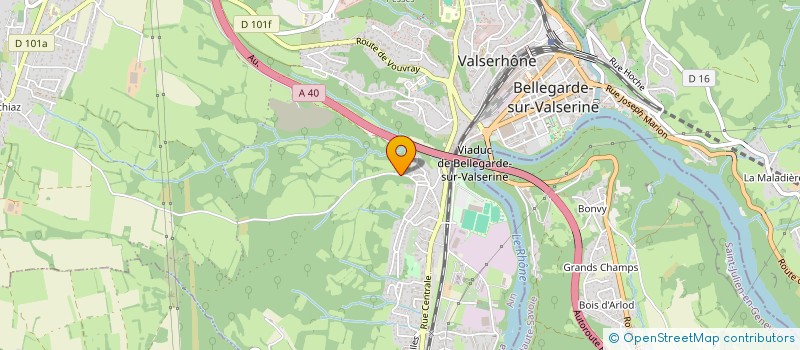 localisation de l'entreprise TOPELECT  CHATILLON EN MICHAILLE