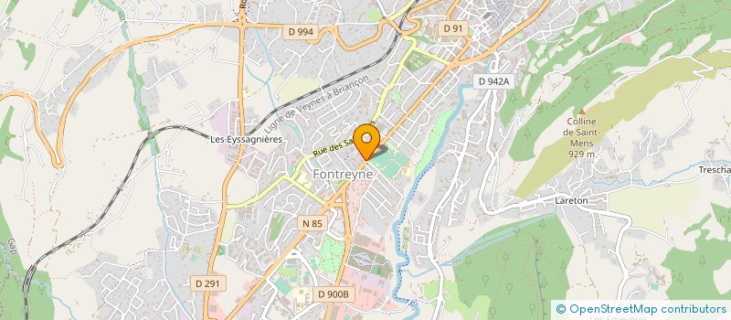 localisation de l'entreprise TOPFLY à GAP