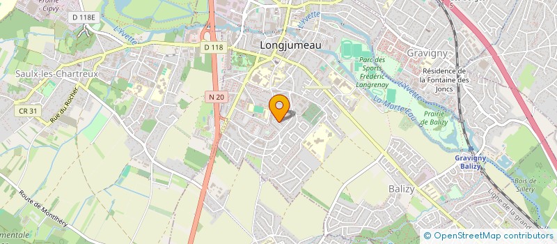 localisation de l'entreprise TOPHARMA FRANCE à LONGJUMEAU
