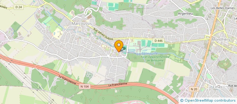 localisation de l'entreprise TOPHRANGER à MARCOUSSIS