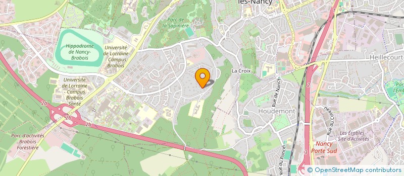 localisation de l'entreprise TOPIARIUS  VANDUVRE-LES-NANCY