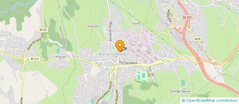 localisation de l'entreprise TOPIC IMMOBILIER à ROCHE-LA-MOLIERE