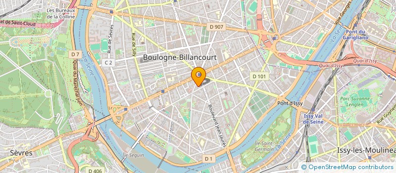 localisation de l'entreprise TOPICO à BOULOGNE-BILLANCOURT