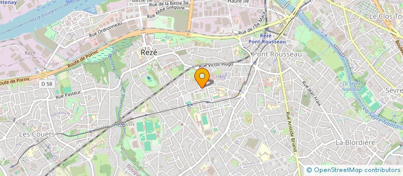 localisation de l'entreprise TOPICS à REZE