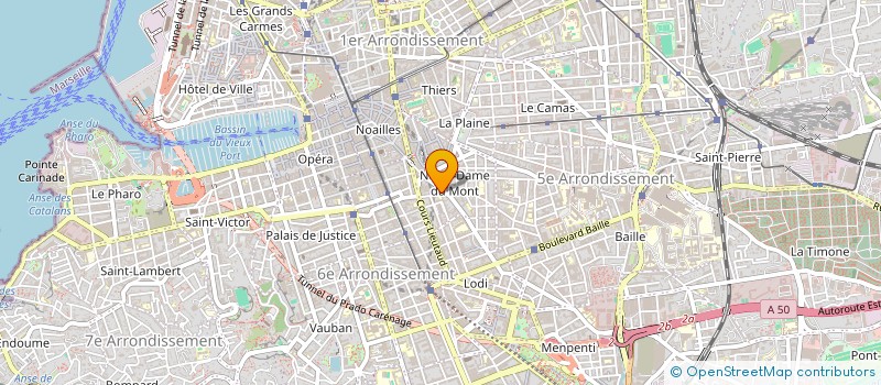 localisation de l'entreprise TOPIK à MARSEILLE