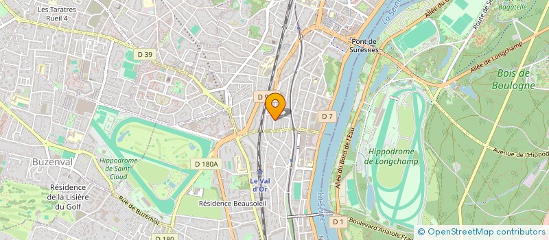 localisation de l'entreprise TOPIK à SURESNES