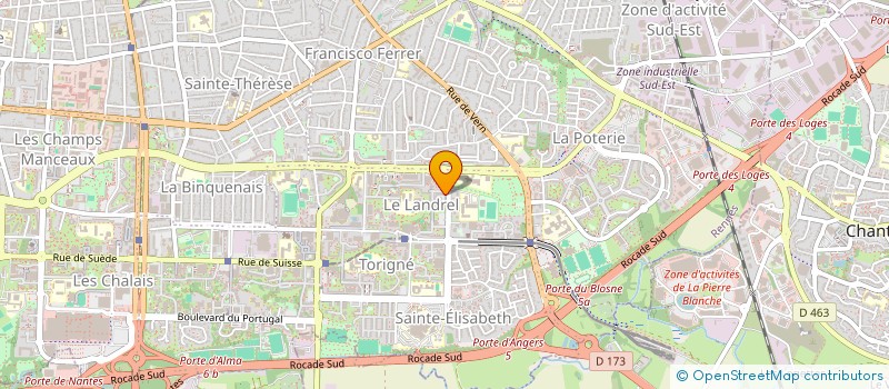localisation de l'entreprise TOPIK - COLLECTIF DE RECHERCHE ET D'INTERVENTION EN SCIENCES HUMAINES ET SOCIALES à RENNES