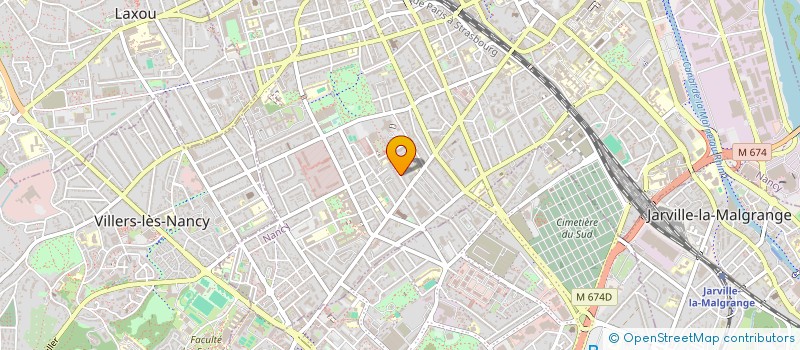 localisation de l'entreprise TOPIQUES EDITIONS  NANCY