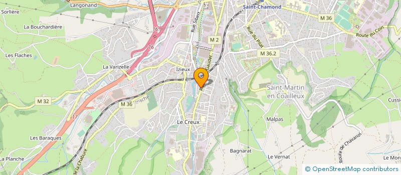 localisation de l'entreprise TOPKAPI  SAINT-CHAMOND