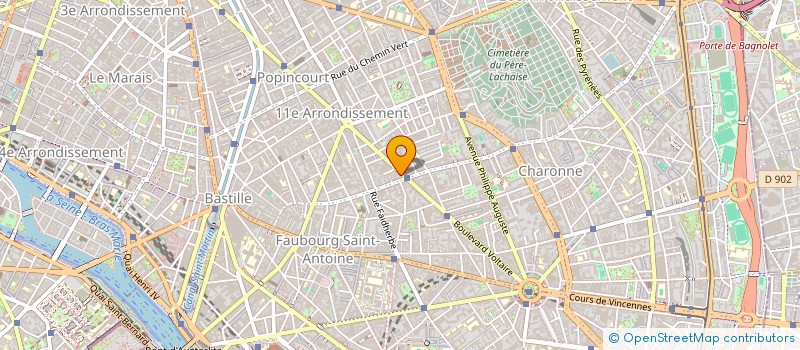 localisation de l'entreprise TOPKAPI à PARIS