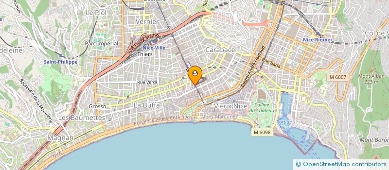 localisation de l'entreprise TOPKAPI à NICE
