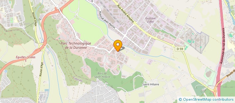 localisation de l'entreprise TOPNET à AIX-EN-PROVENCE