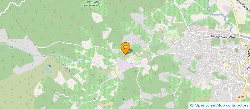localisation de l'entreprise TOPO  COGOLIN