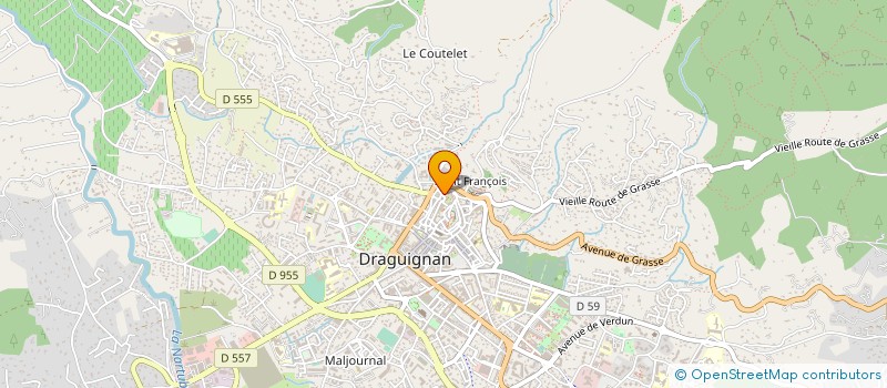 localisation de l'entreprise TOPO BAT BUREAU D ETUDES SARL à DRAGUIGNAN