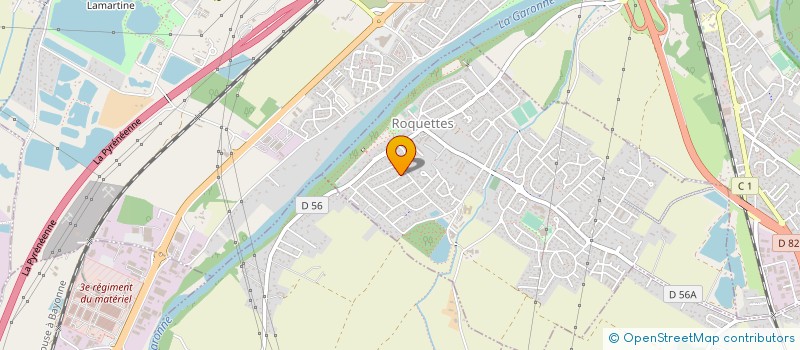 localisation de l'entreprise TOPO CONTROL à ROQUETTES