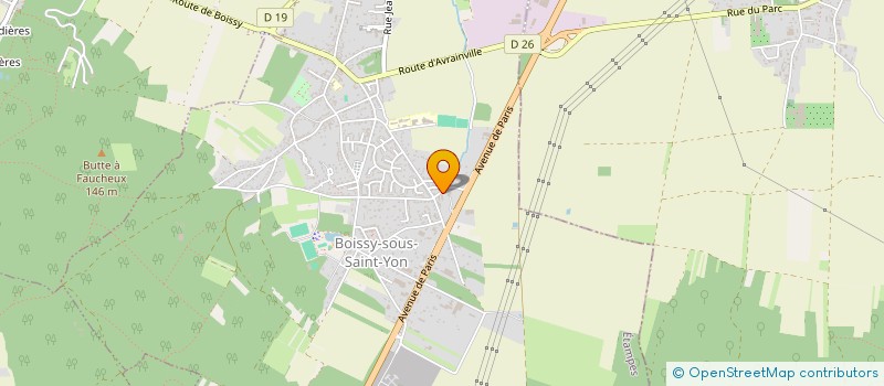 localisation de l'entreprise TOPO ENVIRONNEMENT à BOISSY-SOUS-SAINT-YON