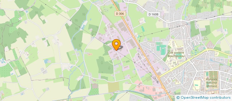localisation de l'entreprise TOPO RHT à LA FLECHE
