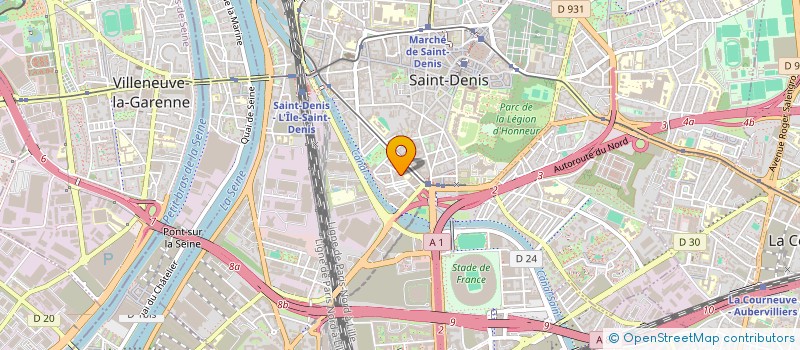 localisation de l'entreprise TOPOLA à SAINT DENIS