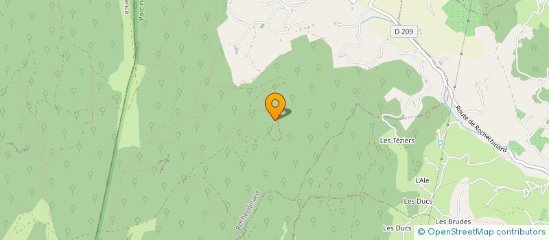 localisation de l'entreprise TOPOLINK à ROCHECHINARD