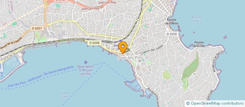 localisation de l'entreprise TOPOLINO à ANTIBES