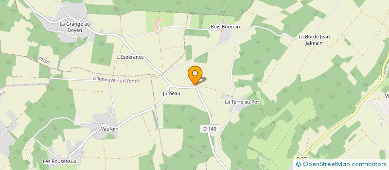 localisation de l'entreprise TOPOMETRIC à LES BORDES