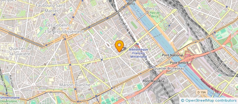 localisation de l'entreprise TOPOMINE à PARIS