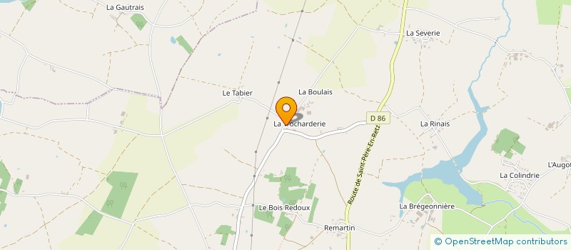 localisation de l'entreprise TOPORETZO à PORNIC