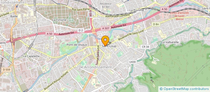 localisation de l'entreprise TOPORTE DOSSARDPRO à MARSEILLE