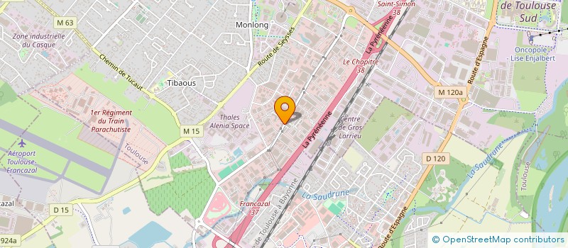 localisation de l'entreprise TOPP MEUBLES à TOULOUSE