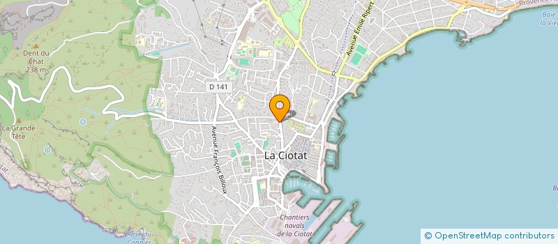 localisation de l'entreprise TOPPER HARLEY  LA CIOTAT