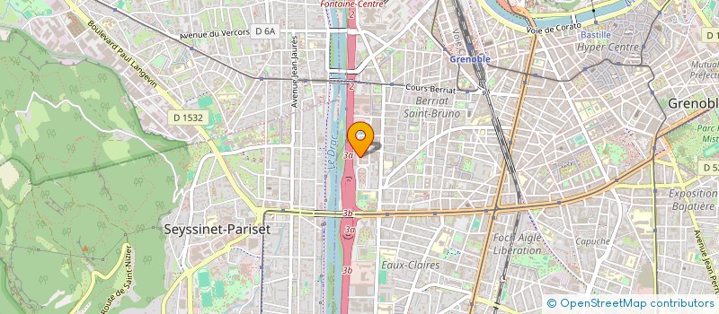 localisation de l'entreprise TOPPLAN à GRENOBLE