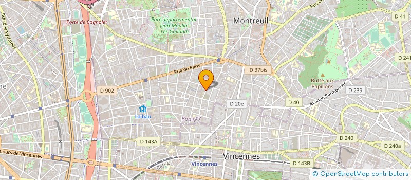 localisation de l'entreprise TOPRAK CARRELAGE à MONTREUIL