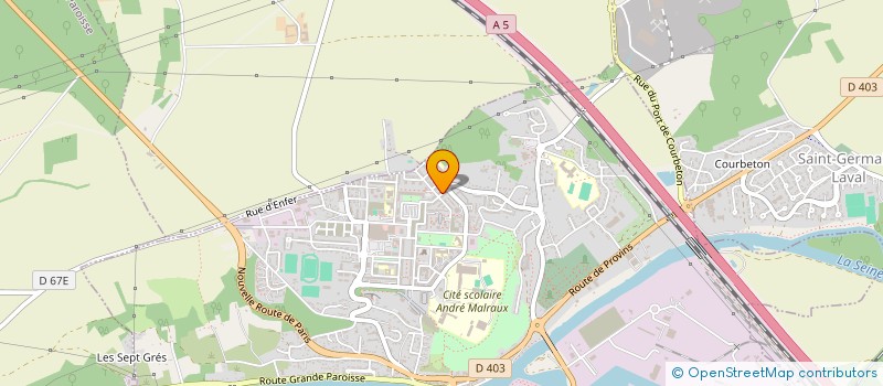 localisation de l'entreprise TOPRAK TRANSPORT  MONTEREAU-FAULT-YONNE