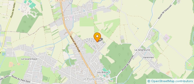 localisation de l'entreprise TOPRAK UYSAL IMMOBILIER à LE POINCONNET