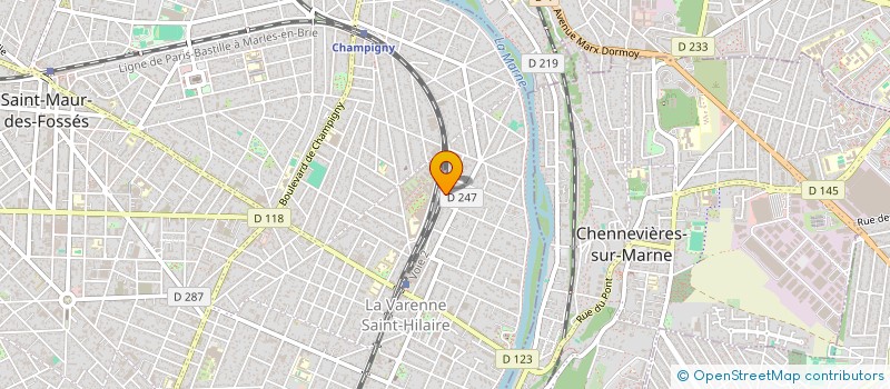 localisation de l'entreprise TOPRO ART  SAINT-MAUR-DES-FOSSES