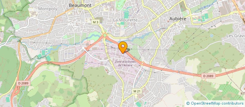 localisation de l'entreprise TOPSCREEN à BEAUMONT