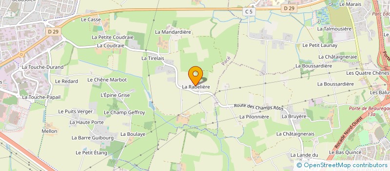localisation de l'entreprise TOPSELL à PACE