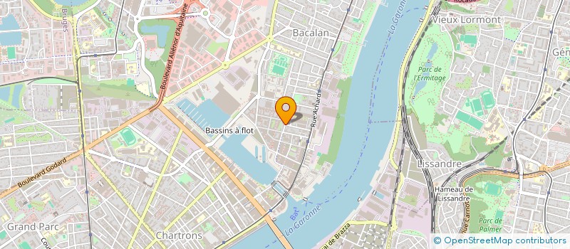 localisation de l'entreprise TOPSO TECHNIQUE OUTIL PRESSE SUD OUEST à BORDEAUX