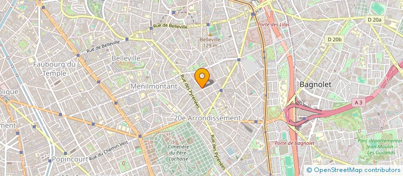 localisation de l'entreprise TOPSON à PARIS