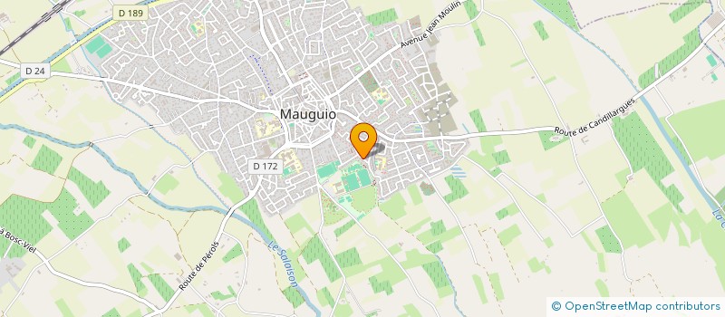 localisation de l'entreprise TOPSPIN CONSEIL  MAUGUIO