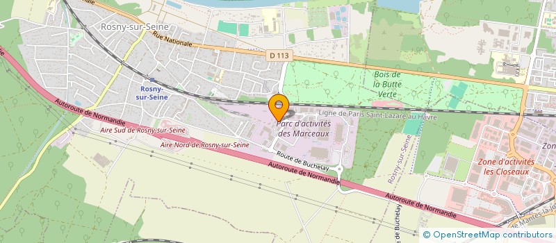 localisation de l'entreprise TOPSUN EUROPE  ROSNY-SUR-SEINE