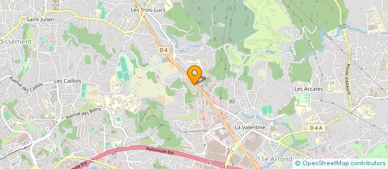 localisation de l'entreprise TOPTIC à MARSEILLE