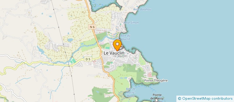 localisation de l'entreprise TOPTOUR ANTILLES à LE VAUCLIN