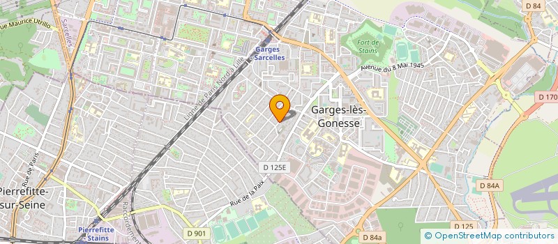 localisation de l'entreprise TOPTRANS  GARGES-LES-GONESSE