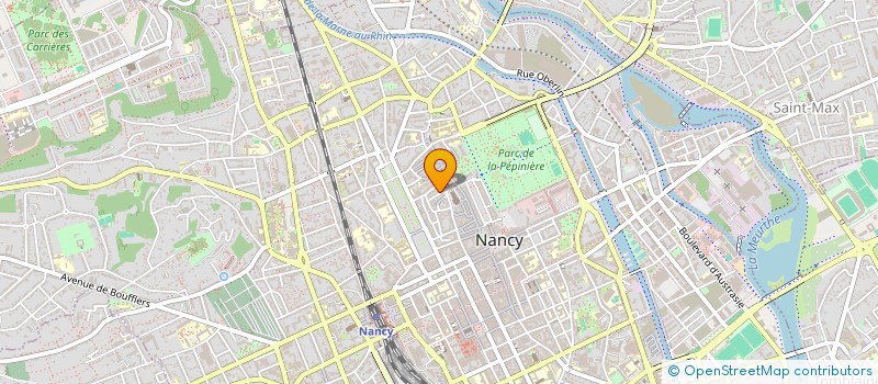 localisation de l'entreprise TOQ-TROUILLET  NANCY