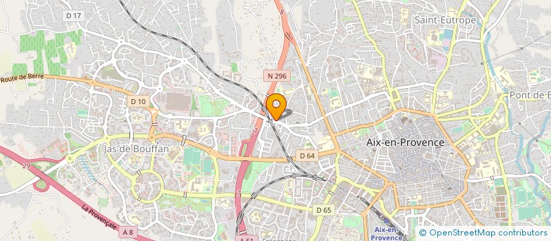 localisation de l'entreprise TOQUAIX à AIX-EN-PROVENCE