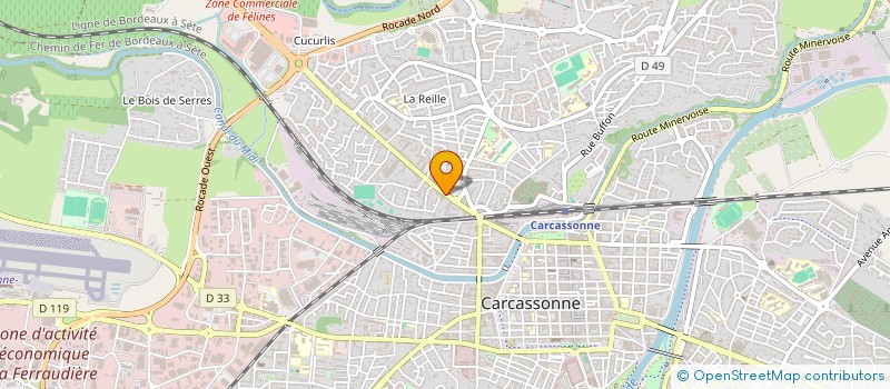 localisation de l'entreprise TOQUE & TRAITEUR à CARCASSONNE