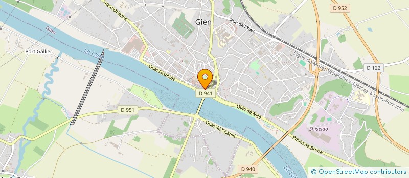 localisation de l'entreprise TOQUES DE CULTURES à GIEN